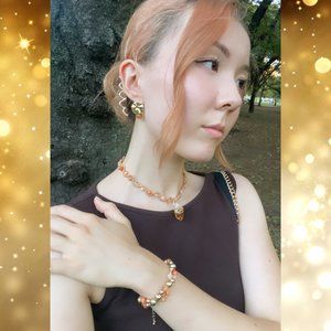 Genuine Carnelian Crystal Bracelet